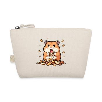 Gourmet hamsters and peanuts - Organic Pouch - nature - Front