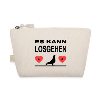 Tauben - Bio-Täschchen - Natur - Vorne
