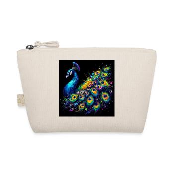 peacock - Organic Pouch - nature - Front