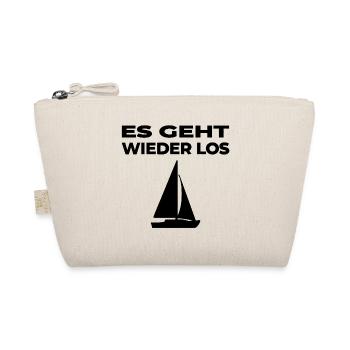 Segeln - Bio-Täschchen - Natur - Vorne