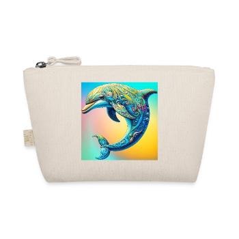 dolphin - Organic Pouch - nature - Front