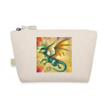 Drache - Bio-Täschchen - Natur - Vorne