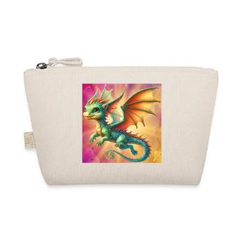 Drache - Bio-Täschchen - Natur - Vorne