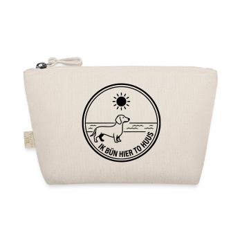 North German Homeland Northern Germany to huus - Organic Pouch - nature - Front