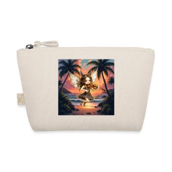 La Fée Violoniste au Coucher de Soleil Tropical - Trousse biologique - nature - Devant
