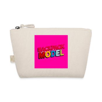 Rucksackmodell Neon-Text - Bio-Täschchen - Natur - Vorne