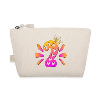 Two Crowns - 2nd Children's Birthday Party - Organic Pouch - nature - Front