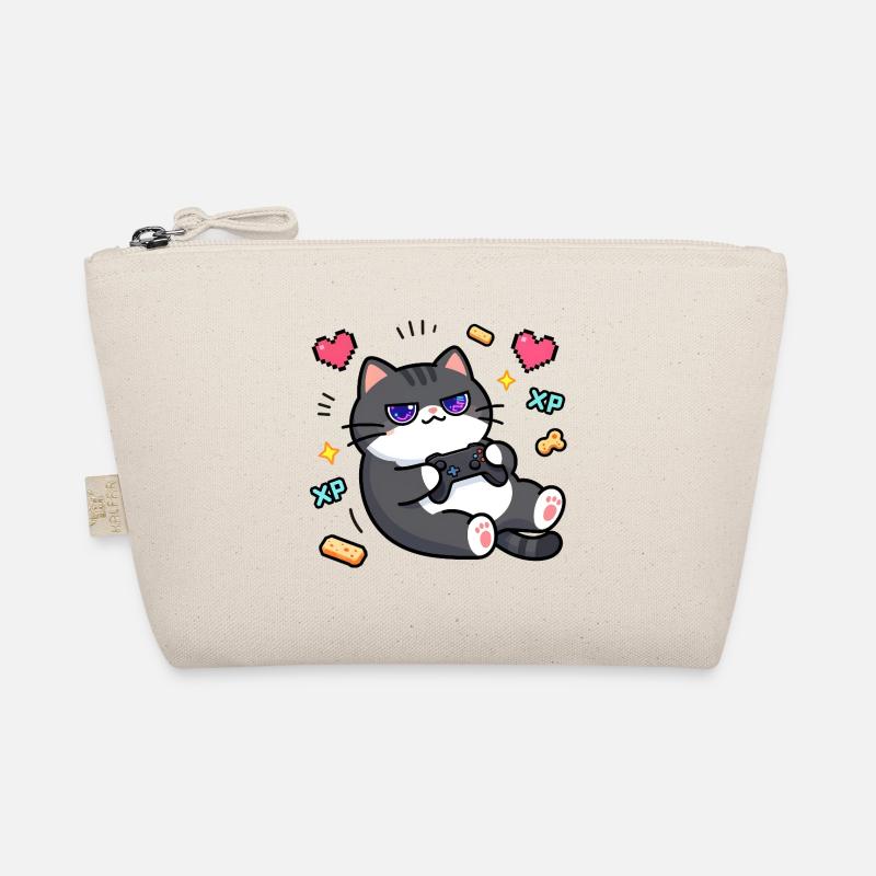 Chat Gamer Console Retro Trousse biologique