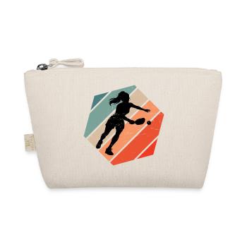 Pickleball player Geschenk für pickleball pro Fans - Bio-Täschchen - Natur - Vorne