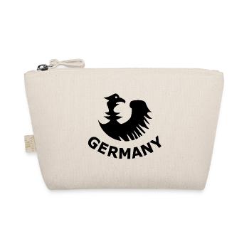 Deutschland Fans Design - Bio-Täschchen - Natur - Vorne