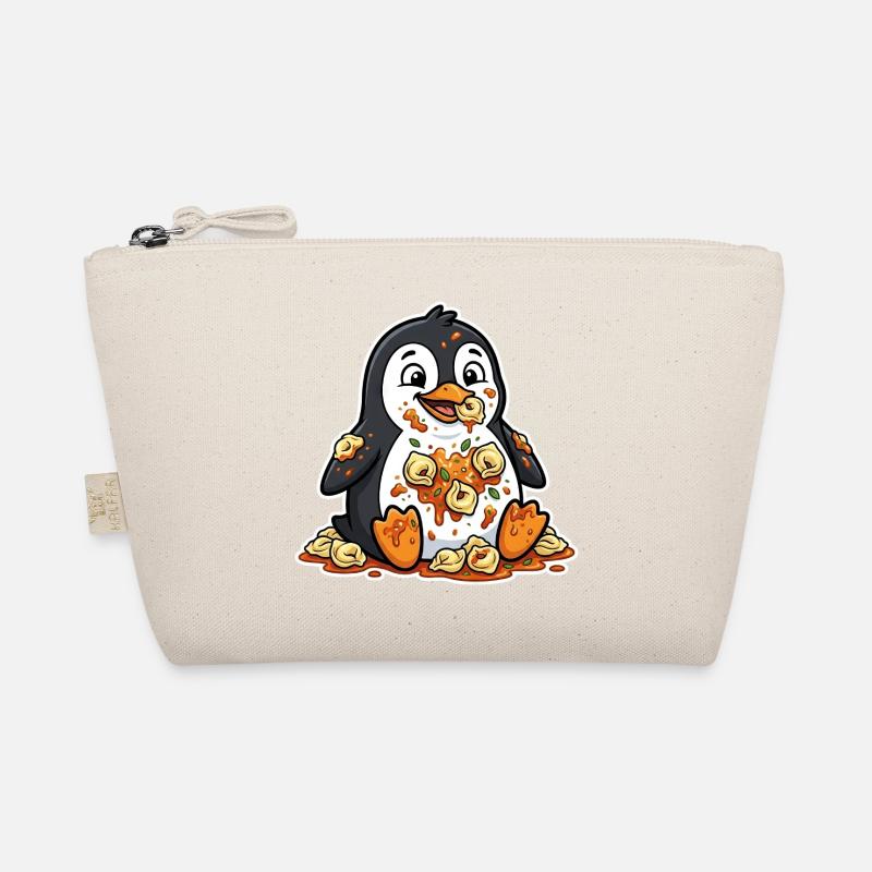 Pingouin mignon avec Tortellini Chaos Trousse biologique