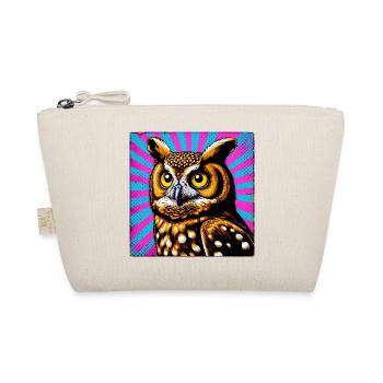 owl - Organic Pouch - nature - Front