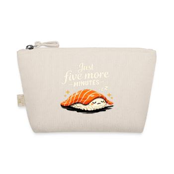 Sleeping Sushi – Encore 5 minutes de design rétro - Trousse biologique - nature - Devant