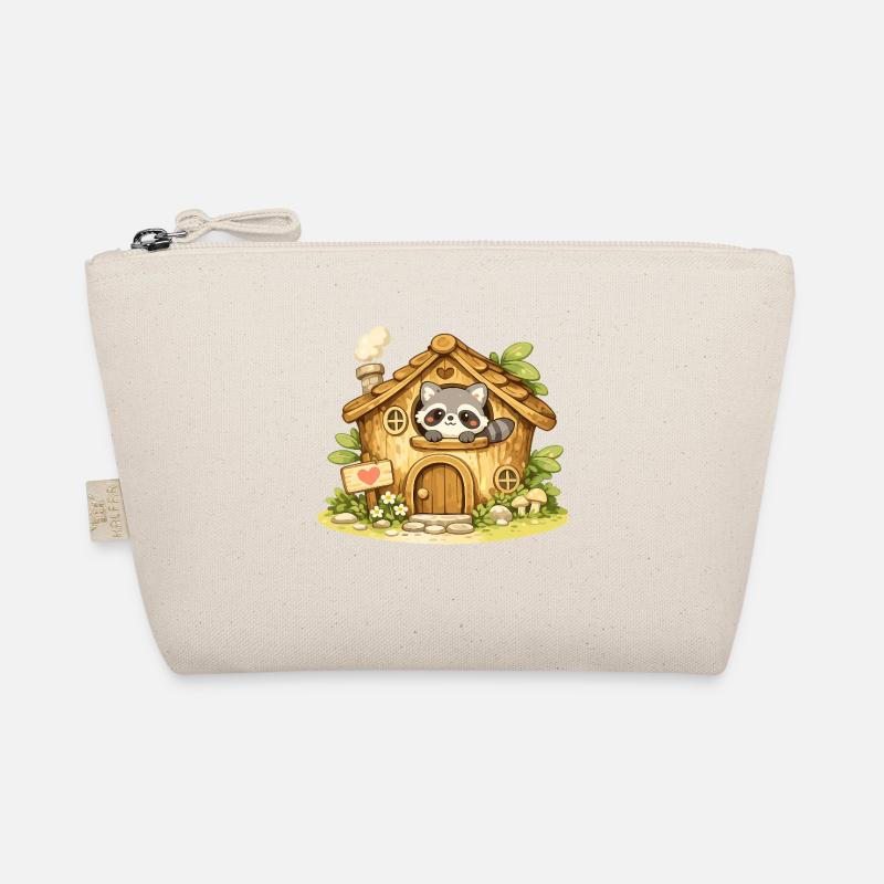 Cuddly Waldhaus Raccoon Organic Pouch
