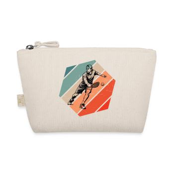 Pickleball Coach Gift for Pickleball Game Fans - Organic Pouch - nature - Front