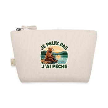 Je peux pas j'ai pêche - Trousse biologique - nature - Devant