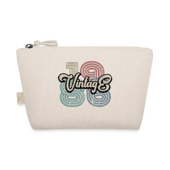 Vintage 1986 - Bio-Täschchen - Natur - Vorne
