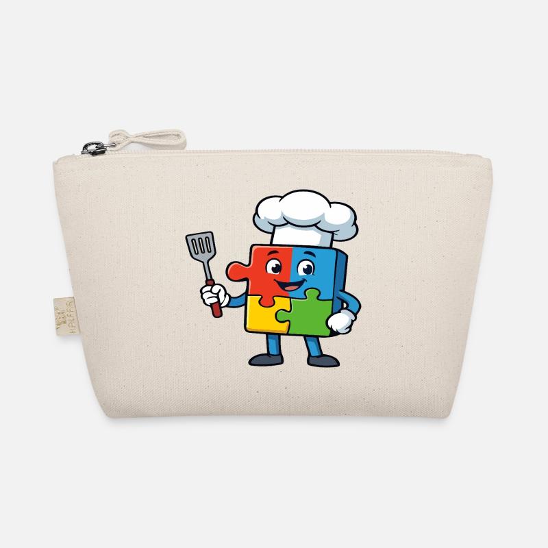 Mascotte Chef Puzzle Piece Trousse biologique