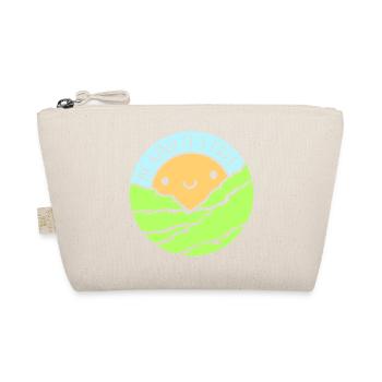 Be Kind It's Free Kindness Statement Saying - Organic Pouch - nature - Front
