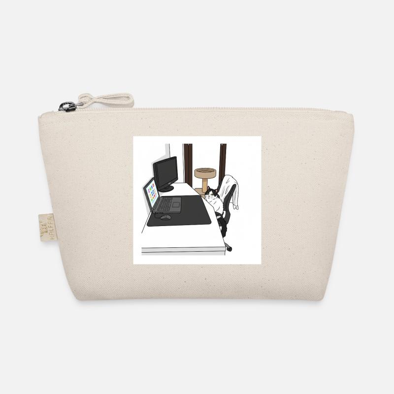 Chat au PC au bureau Trousse biologique