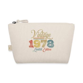 Vintage 1978 - Bio-Täschchen - Natur - Vorne