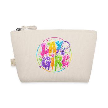 Lax Girl : Lacrosse Style Néon - Trousse biologique - nature - Devant
