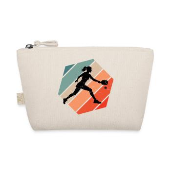 Pickleball players Motif around Pickleball Athlete - Organic Pouch - nature - Front