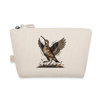 Woodcock Wild Nature Forest Take-off - Organic Pouch - nature - Front