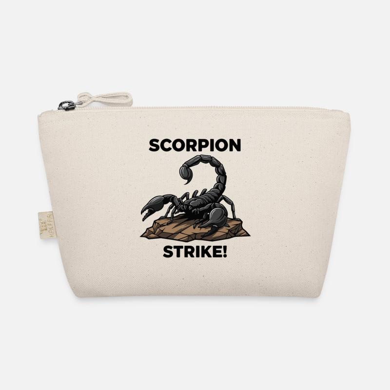 Scorpion Noir Danger Venin Strike Nature Organic Pouch