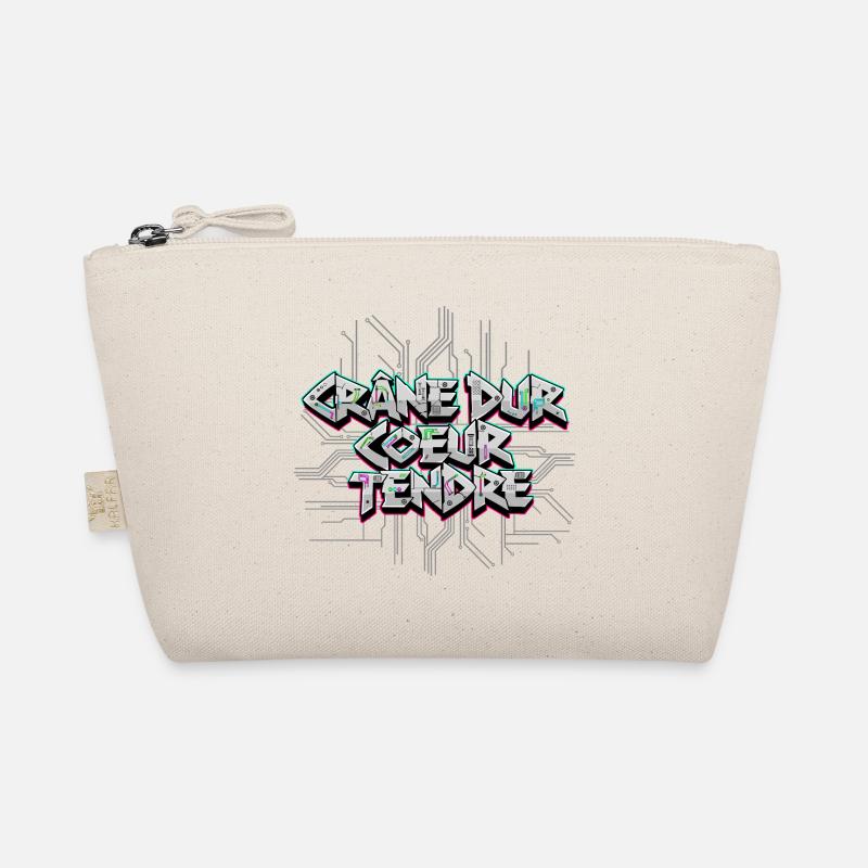 Cyber Electro - Hard Skull Soft Heart Organic Pouch