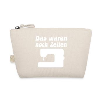 Nähmaschine - Bio-Täschchen - Natur - Vorne
