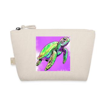 turtle - Organic Pouch - nature - Front