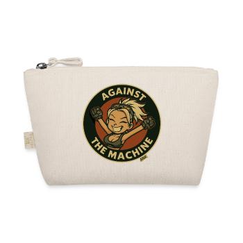 Against the Machine Cartoon Hero - Organic Pouch - nature - Front