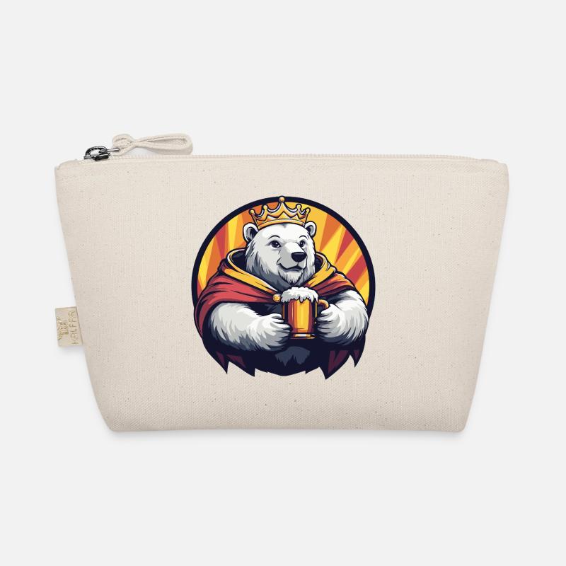 Polar Bear Beer Funny Organic Pouch