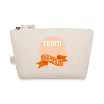 Team Braut - Bio-Täschchen - Natur - Vorne