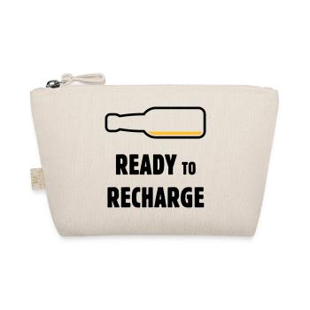 Ready To Recharge (Bier / Bierchen / POS 2C) - Bio-Täschchen - Natur - Vorne