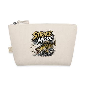 Strike Mode Zander – Predator Fishing Design - Bio-Täschchen - Natur - Vorne