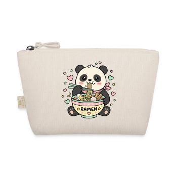 Kawaii Panda Ramen - Organic Pouch - nature - Front