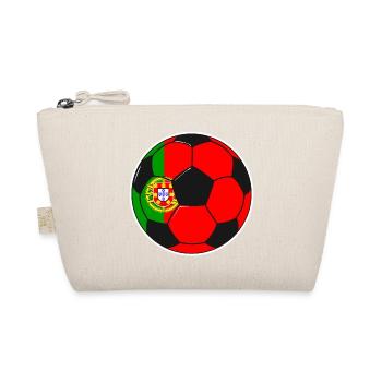 Fußballmannschaft Portugal - Bio-Täschchen - Natur - Vorne