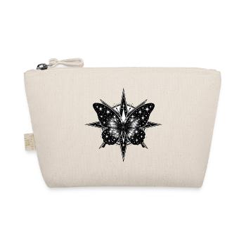 Cosmic Butterfly Compass - Organic Pouch - nature - Front
