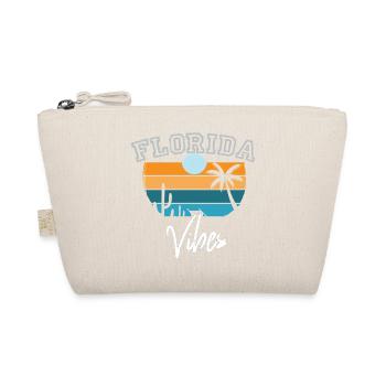 Florida Vibes Retro Florida - Bio-Täschchen - Natur - Vorne