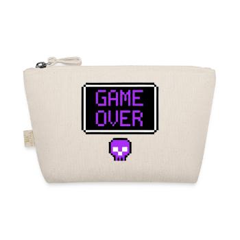 Game Over Pixel Art du Crâne - Trousse biologique - nature - Devant