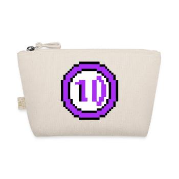 Arcade Coin 10 Years Anniversary - Organic Pouch - nature - Front