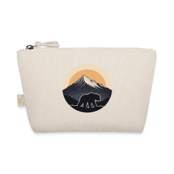 Wild Brown Bear - Organic Pouch - nature - Front