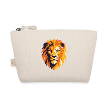 Lion Géométrique Flamboyant - Trousse biologique - nature - Devant