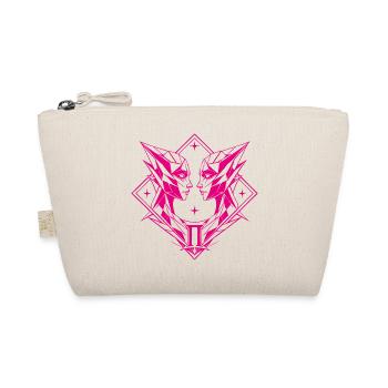 Gemini – Duality & Balance - Organic Pouch - nature - Front