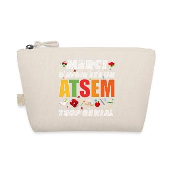 Thank you for being an ATSEM too awesome Gift - Organic Pouch - nature - Front