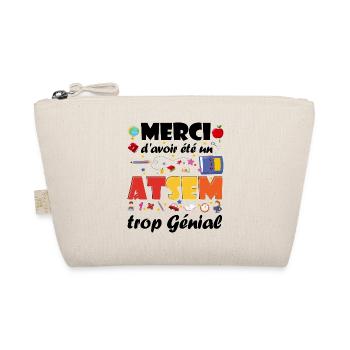 Thank you for being an ATSEM too awesome Gift - Organic Pouch - nature - Front