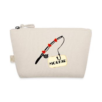 Grandpa Fishing Rod - Organic Pouch - nature - Front