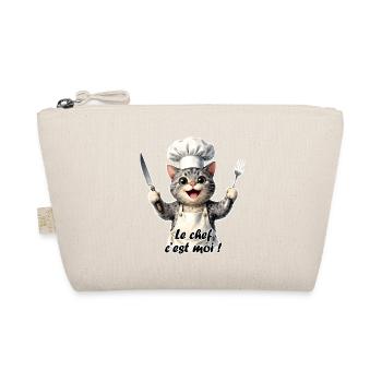 Chat chef de cuisine : je suis le chef - Trousse biologique - nature - Devant